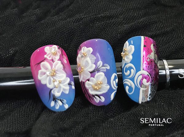 semilac_portugal_nail_art_white_cream_pasta_flowers